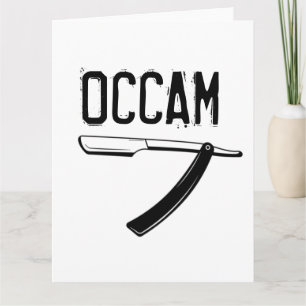 Carte Razor d'Occam