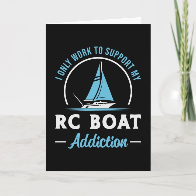 Carte RC Boat Addiction Remote Model Fundy RC Boats (Devant)