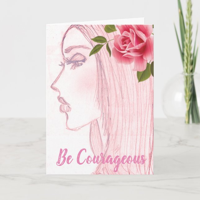 Carte Reach for the Cure Collection : Soyez courageux (Devant)