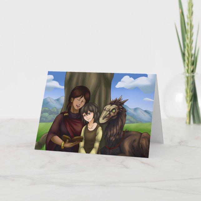 Carte Reading Together (Devant)