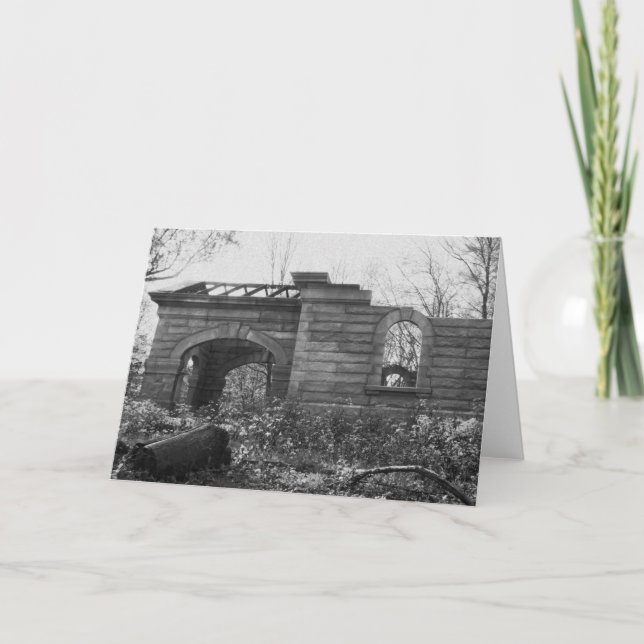 Carte Réception de la ruine de la tombe (Devant)