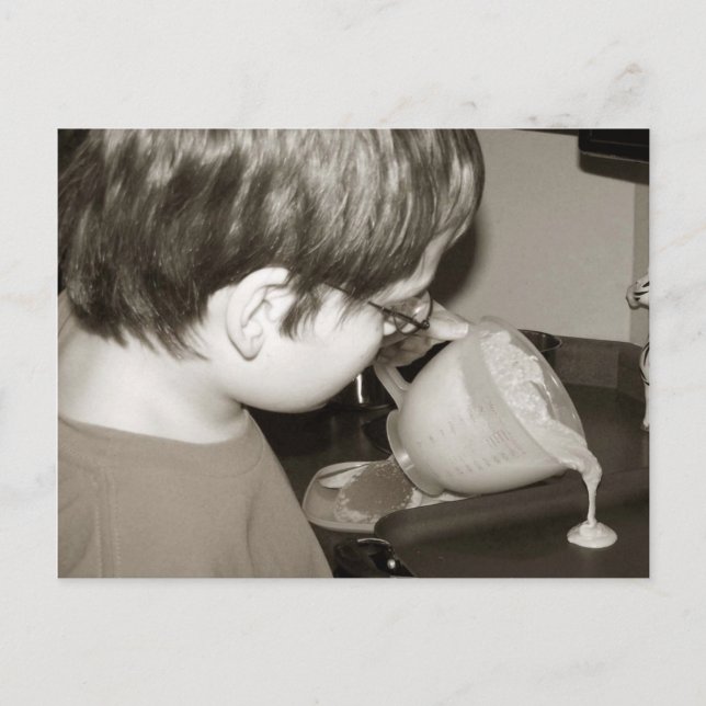 Carte Recette avec photo (Devant)