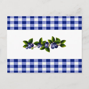 Carte Recette Blueberries