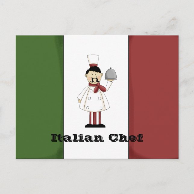 Carte Recette Chef Italien #4 (Devant)