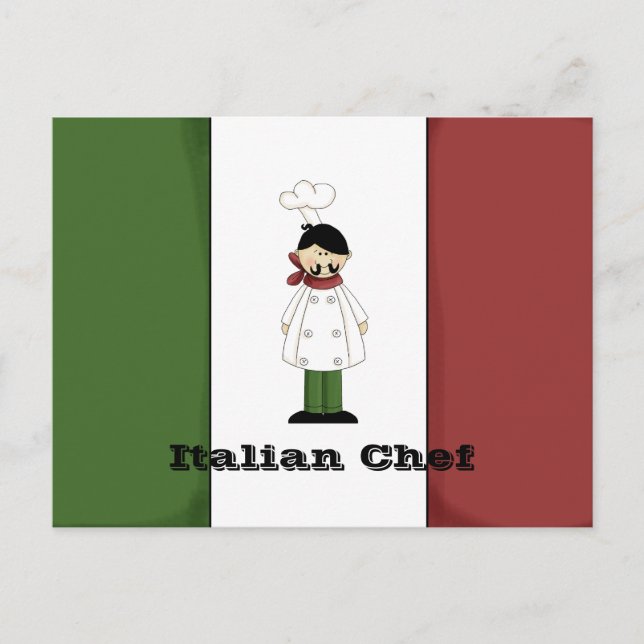 Carte Recette Chef Italien #5 (Devant)