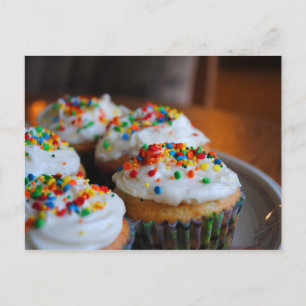 Carte Recette Confetti Cupcakes