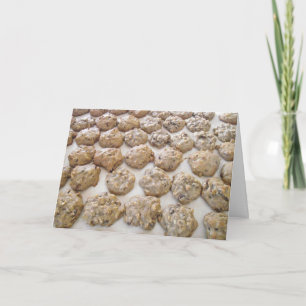 Carte Recette de biscuits Hermit