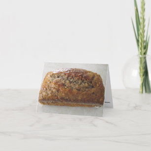 Carte Recette de pain de banane