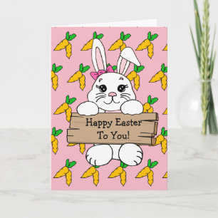 Carte Recette d'œufs farcis et Joyeuses Pâques personnal