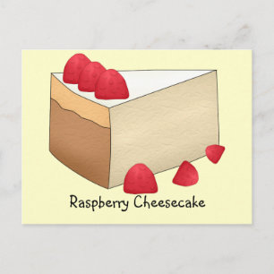Carte Recette Framboise Cheesecake