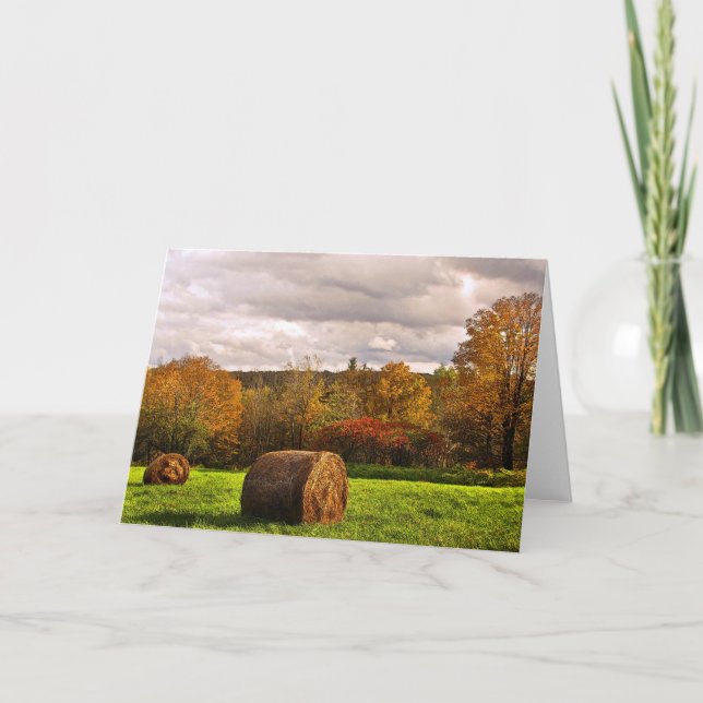 Carte Récolte d'automne (Devant)