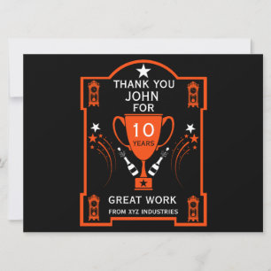 Carte Reconnaissance du service de longue durée