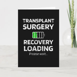 Carte Récupération de la chirurgie de transplantation   