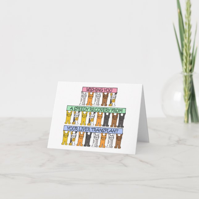 Carte Récupération rapide à partir de la transplantation (Devant)