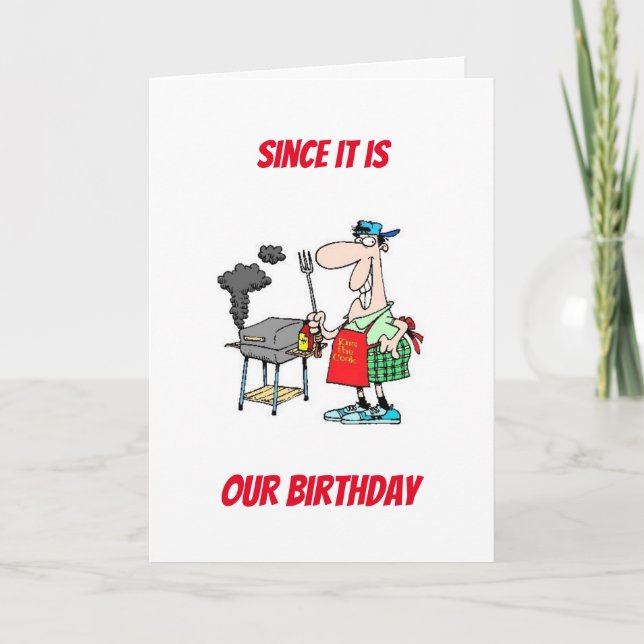 CARTE ***RÉCUPÉRER QUELQUE CHOSE POUR NOTRE ANNIVERSAIRE (Devant)