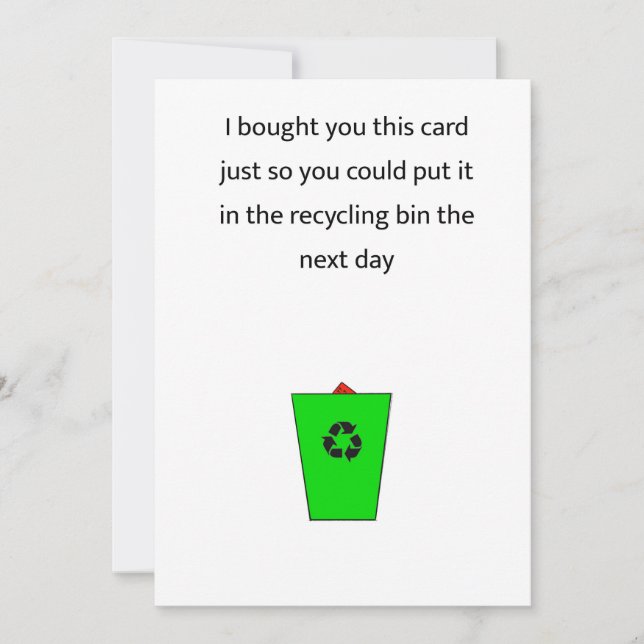 Carte Recyclage (Devant)