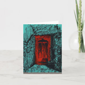 Carte Red Door Note