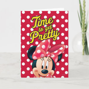 Carte Red Minnie Jolie