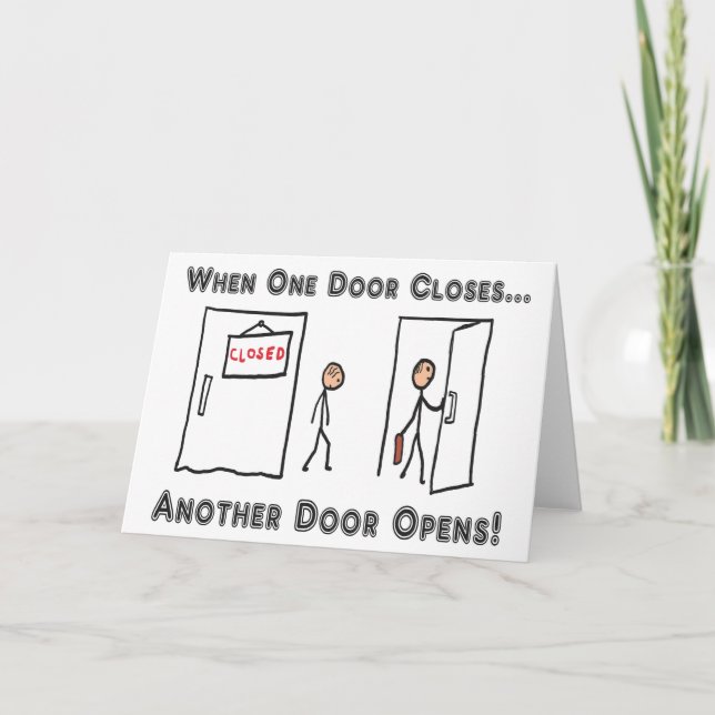 Carte Redondance à la fermeture d'une porte (Devant)