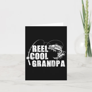 Carte Reel Cool Grand-Père - Cadeau De Pêche Pour Papa O