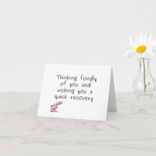 CARTE RÉFLÉCHIR À "VOUS" SE METTRE BIENTÔT BIEN