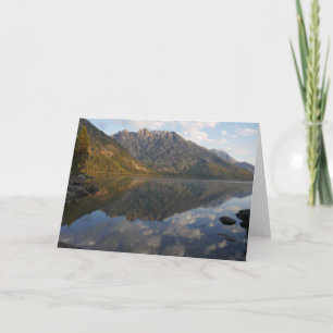 Carte Reflet à Jenny Lake II