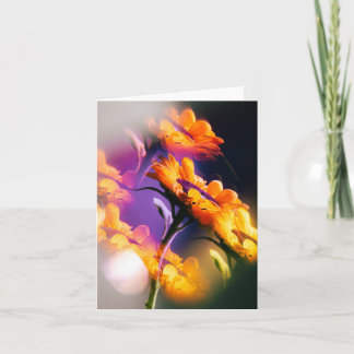 Carte Reflet de tournesol