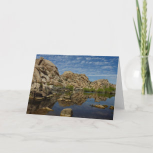 Carte Reflet du Barker Dam à Joshua Tree I