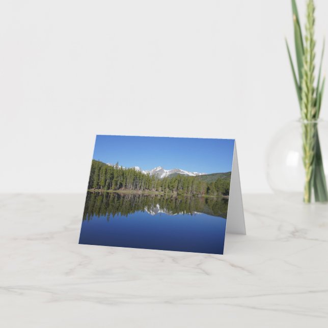 Carte Réflexion du lac Sprague (Devant)