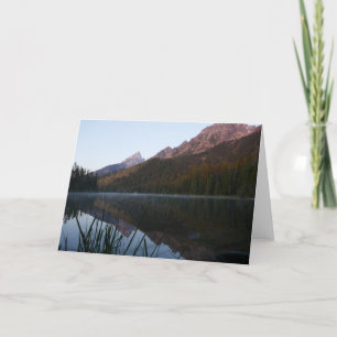 Carte Réflexion du lever du soleil à String Lake I