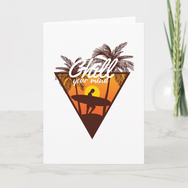 Carte Réfrigérez votre esprit (Devant)