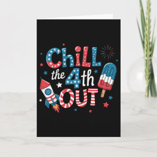 Carte Refroidir le quatrième popsicle sort le 4 juillet