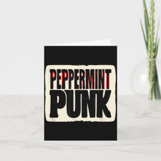 Carte Regard punk menthe fraîche pour garçons et filles