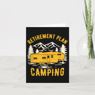 Carte Régime de retraite - Camping - Camping - Pour Camp
