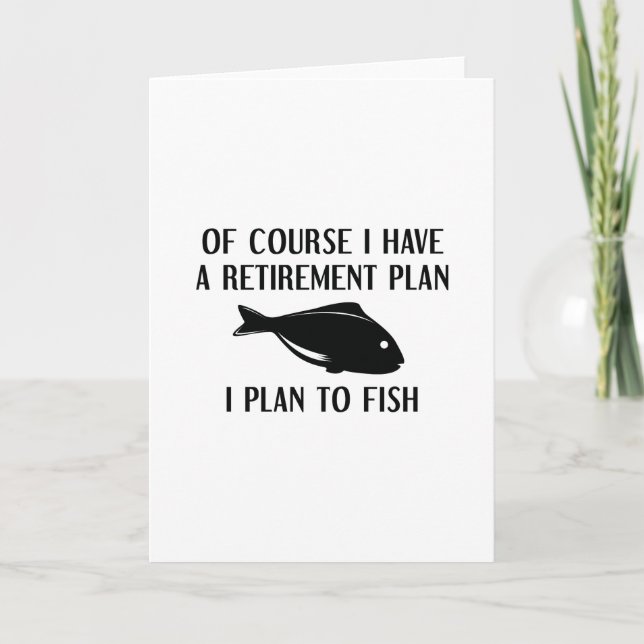 Carte Régime de retraite Pêche (Devant)
