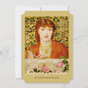 Carte Regina Cordium CC0651 Rossetti