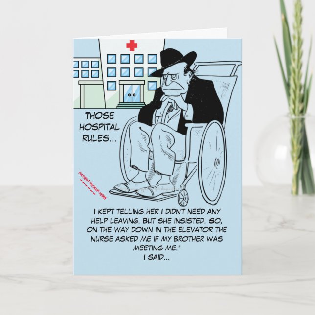 Carte "Règles hospitalières" (Devant)