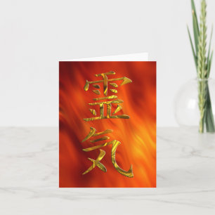 CARTE REIKI/OR