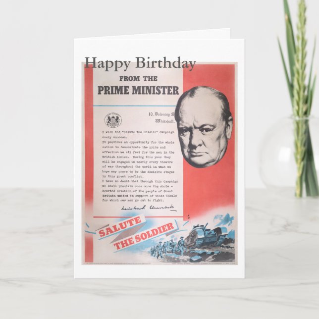 Carte Réimpression d'une affiche britannique de la pério (Devant)