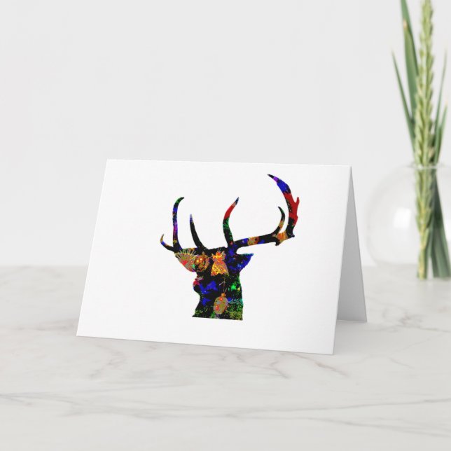 Carte Reindeer Christmas  (Devant)