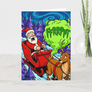 Carte Reindeer Engine Trouble