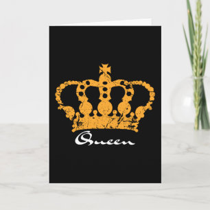 Carte Reine Couronne