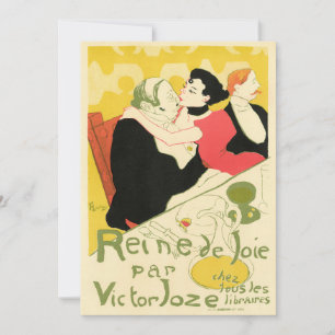 Carte Reine de Joie Toulouse Lautrec