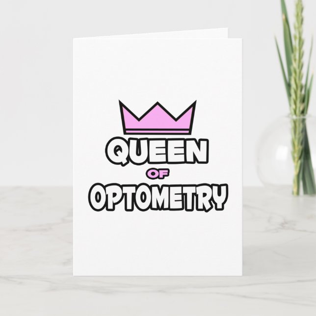 Carte Reine de l'optométrie (Devant)