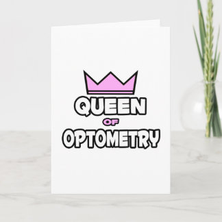 Carte Reine de l'optométrie