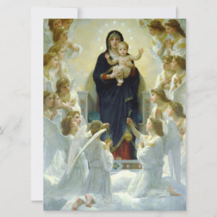 Carte Reine des Anges (par Bouguereau)