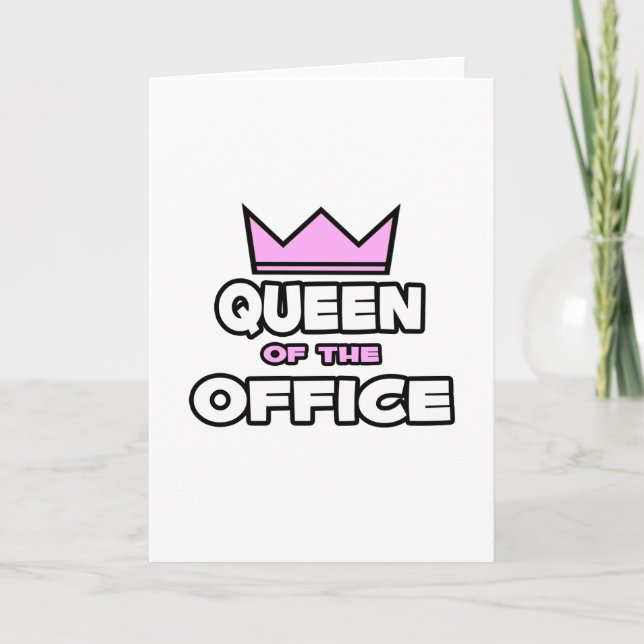 Carte Reine du Bureau (Devant)