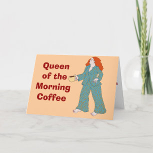 Carte Reine du Morning Coffee