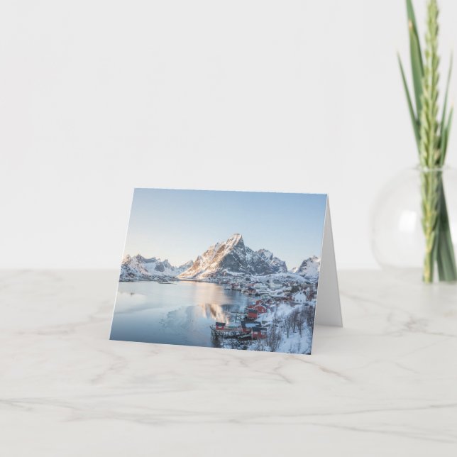 Carte Reine Lofoten Norvège (Devant)