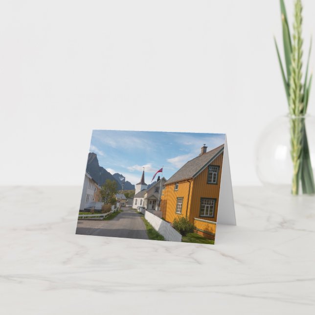 Carte Reine Lofoten Norvège (Devant)